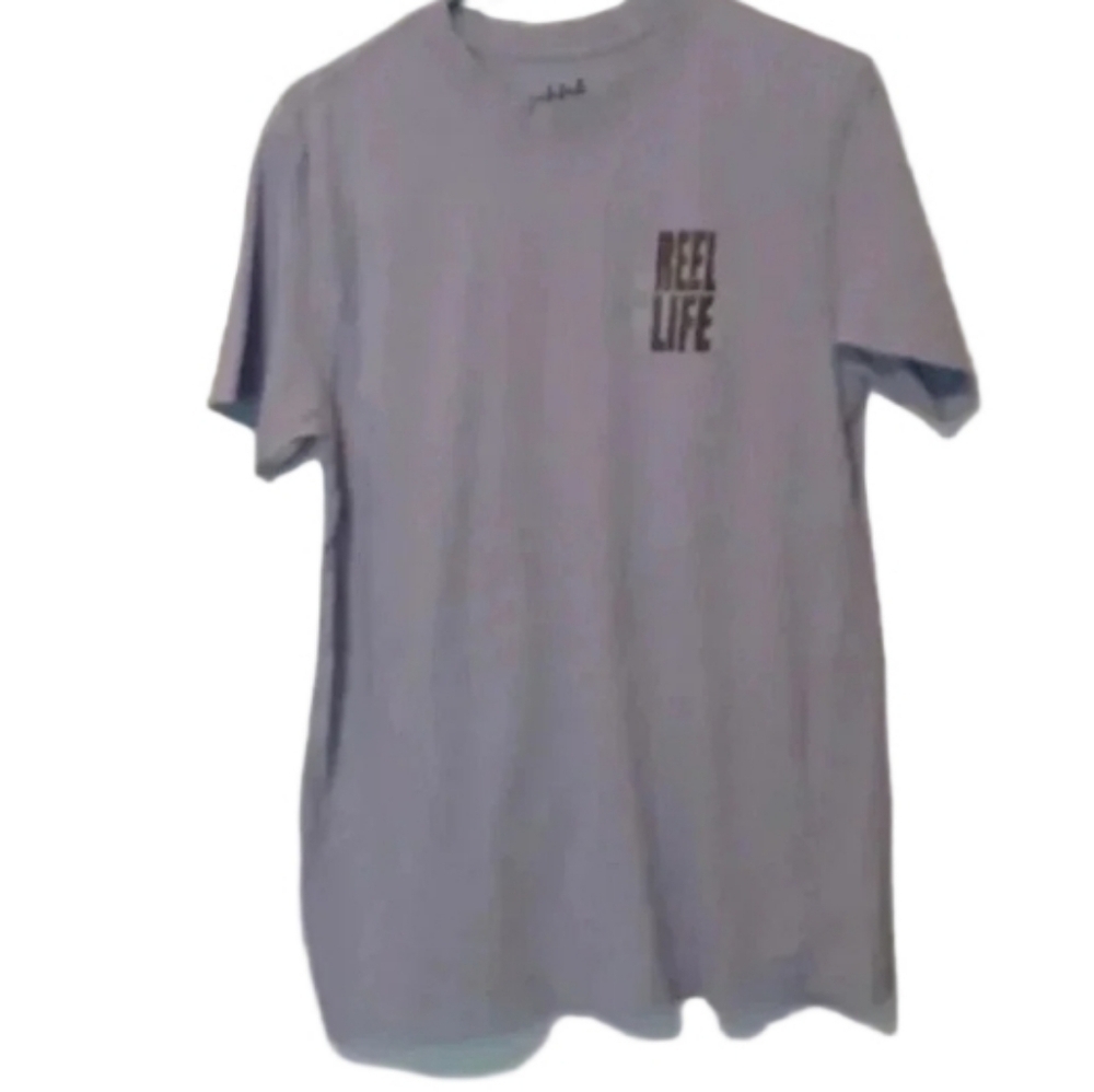-- New reel life men's t-shirt Size Medium Casual